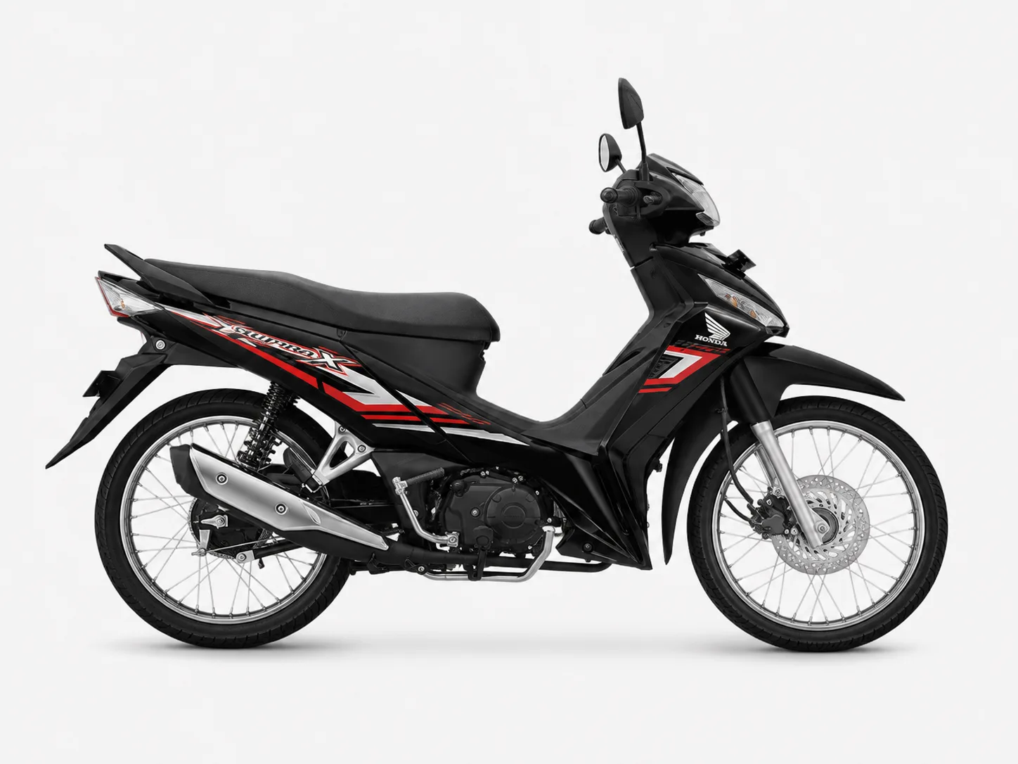 Supra X 125 FI Spoke Wheel